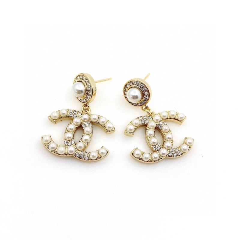 Ch*el earrings